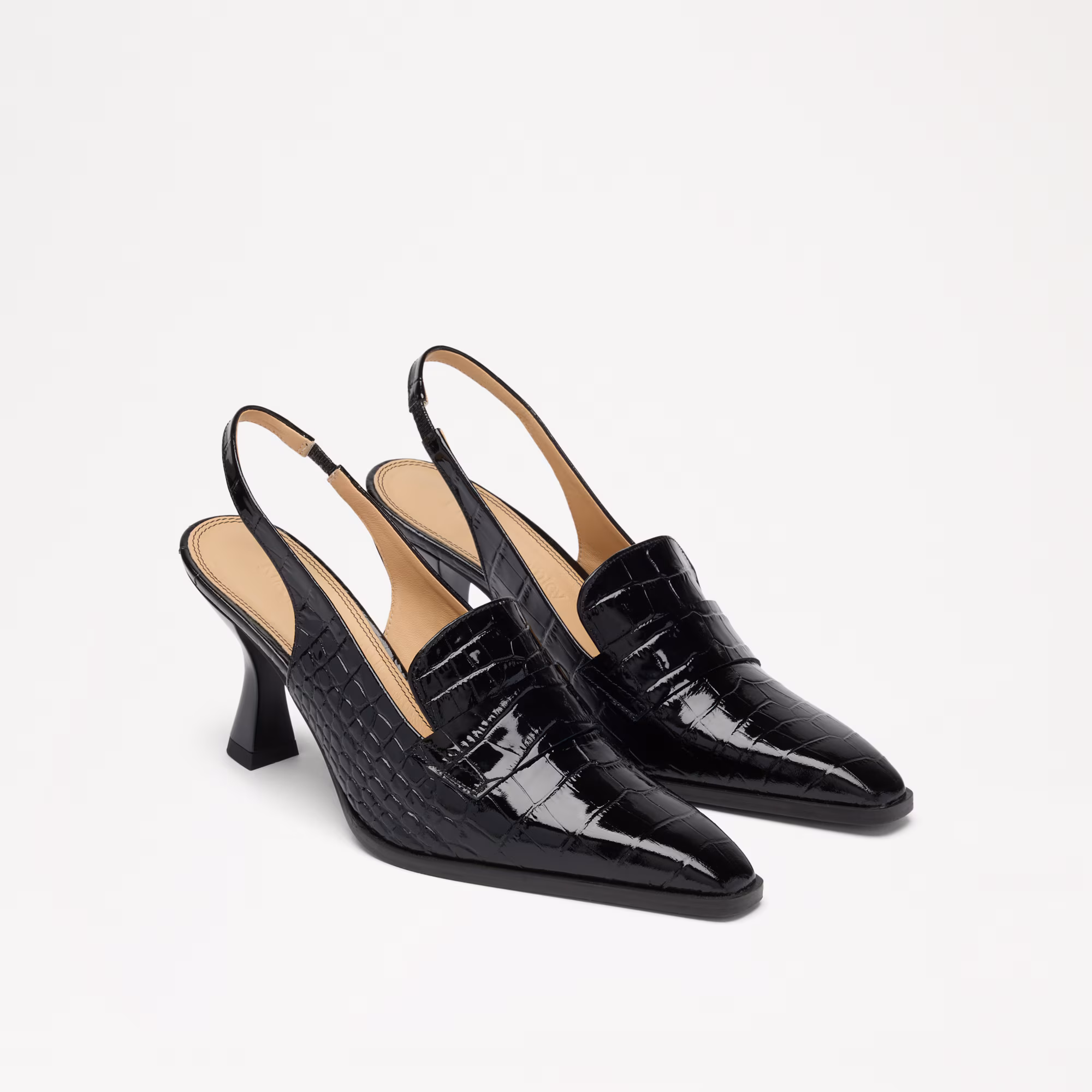 Totter Slingback<br>Slingback Heeled Loafer