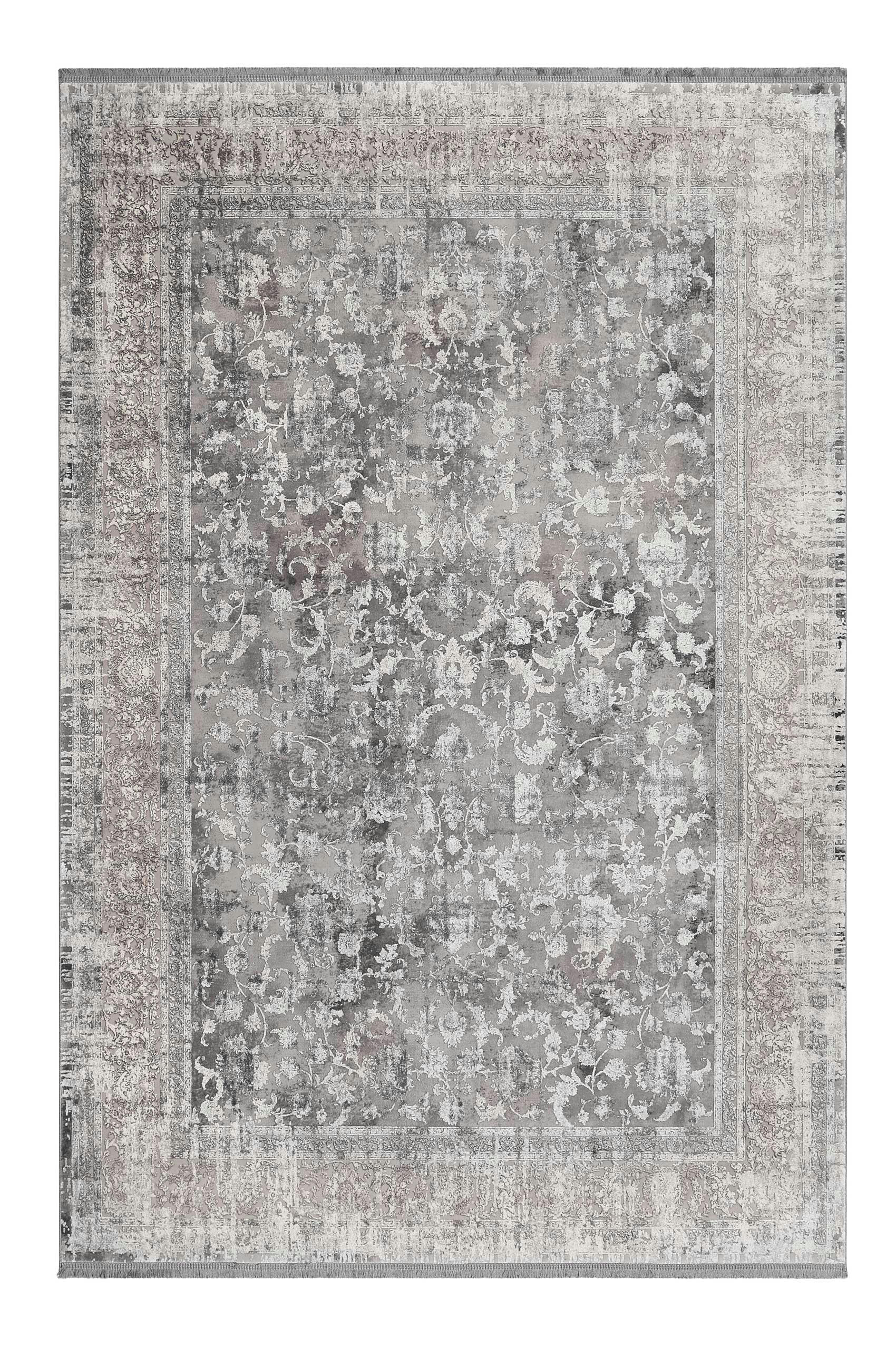 UPPERGROUND BAZAAR - Tapis tissé fin Vintage beige gris pour salon, chambre 225x160