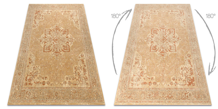 Dywan LEGEND 468 03 GB700 wełniany OSTA - Rozeta, ramka 200x300 cm