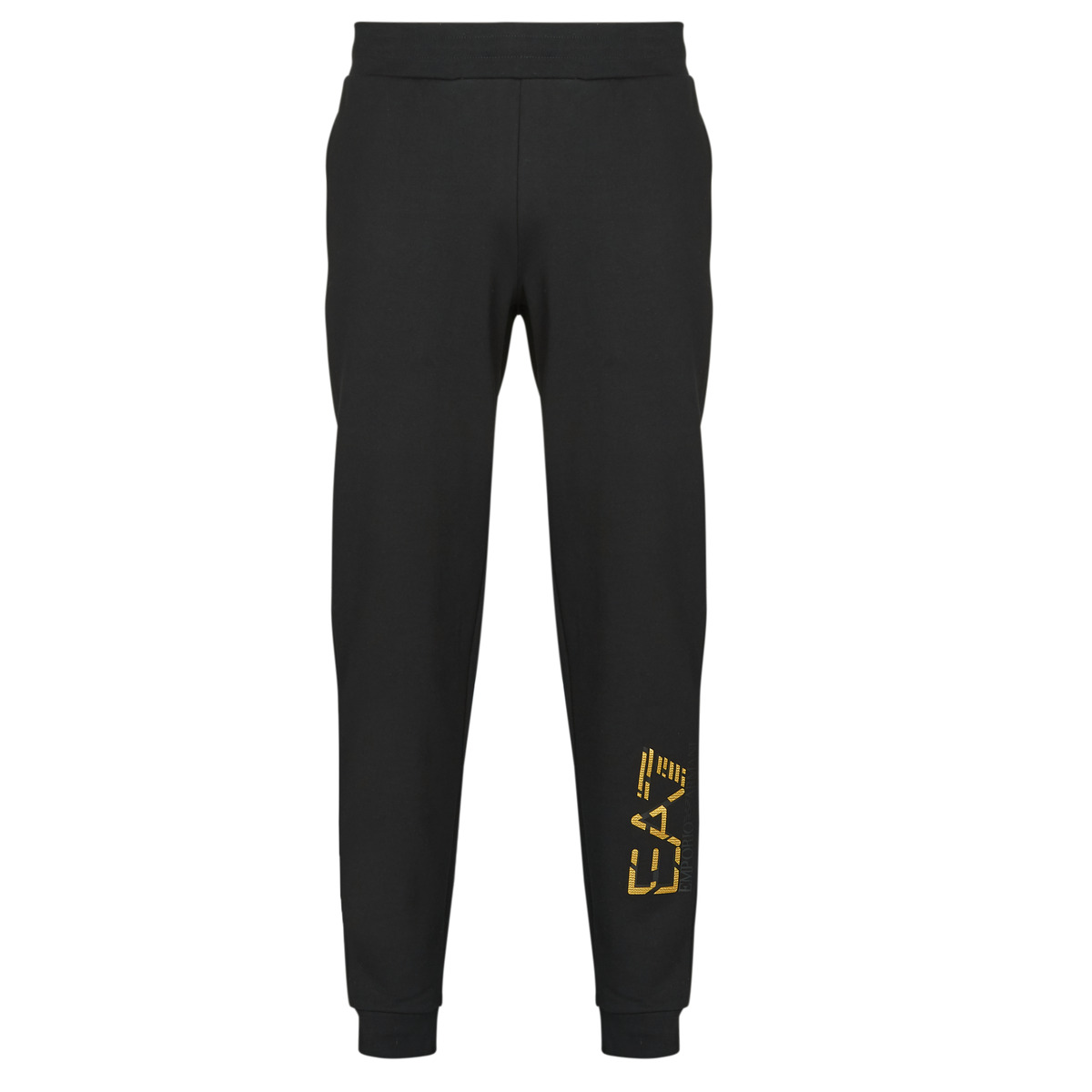 Emporio Armani EA7 - TRAIN PREMIUM LABEL PANTS SPECIAL LOGO - Black / Gold