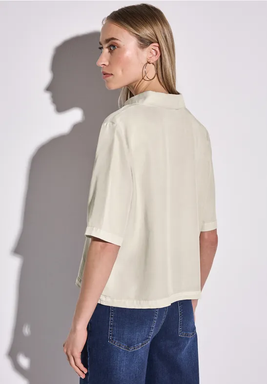 Hemdbluse im Washed-Look