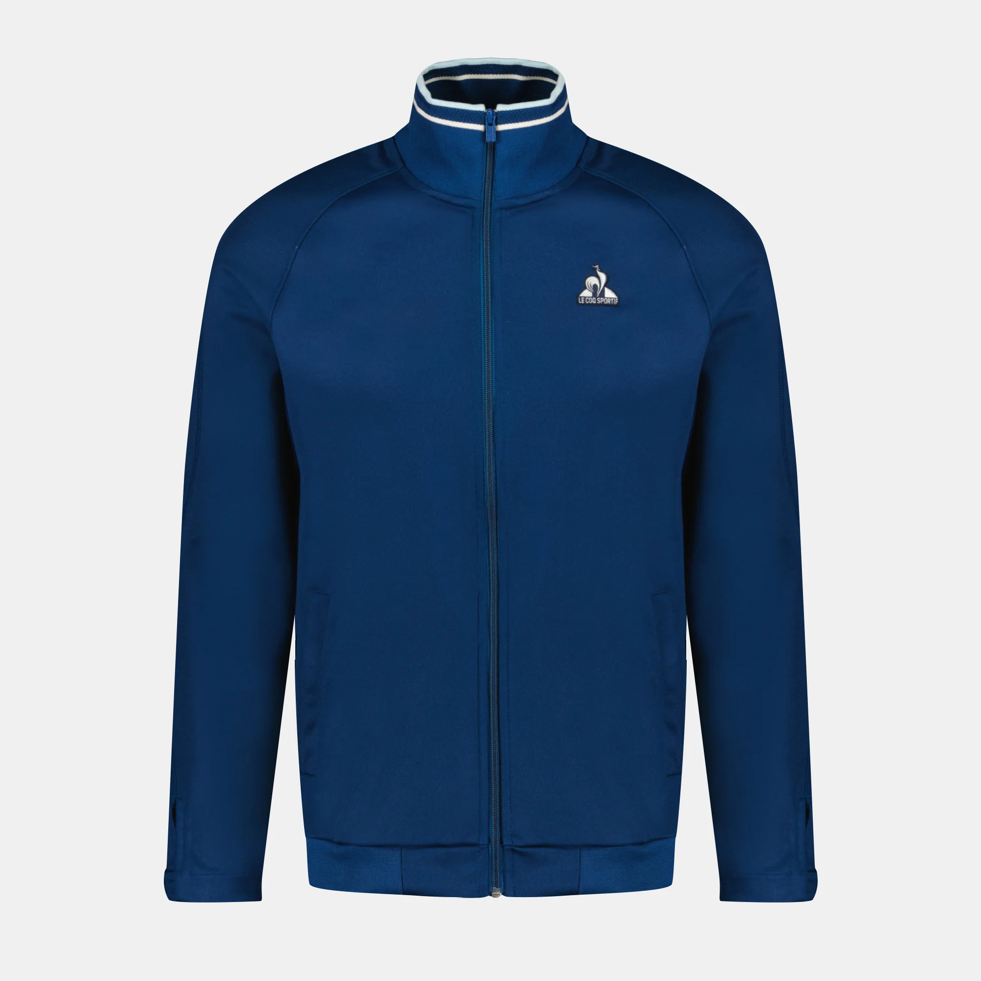 2510646-HERITAGE LF FZ Sweat N°2 M gibraltar sea | Sweat zippé Homme