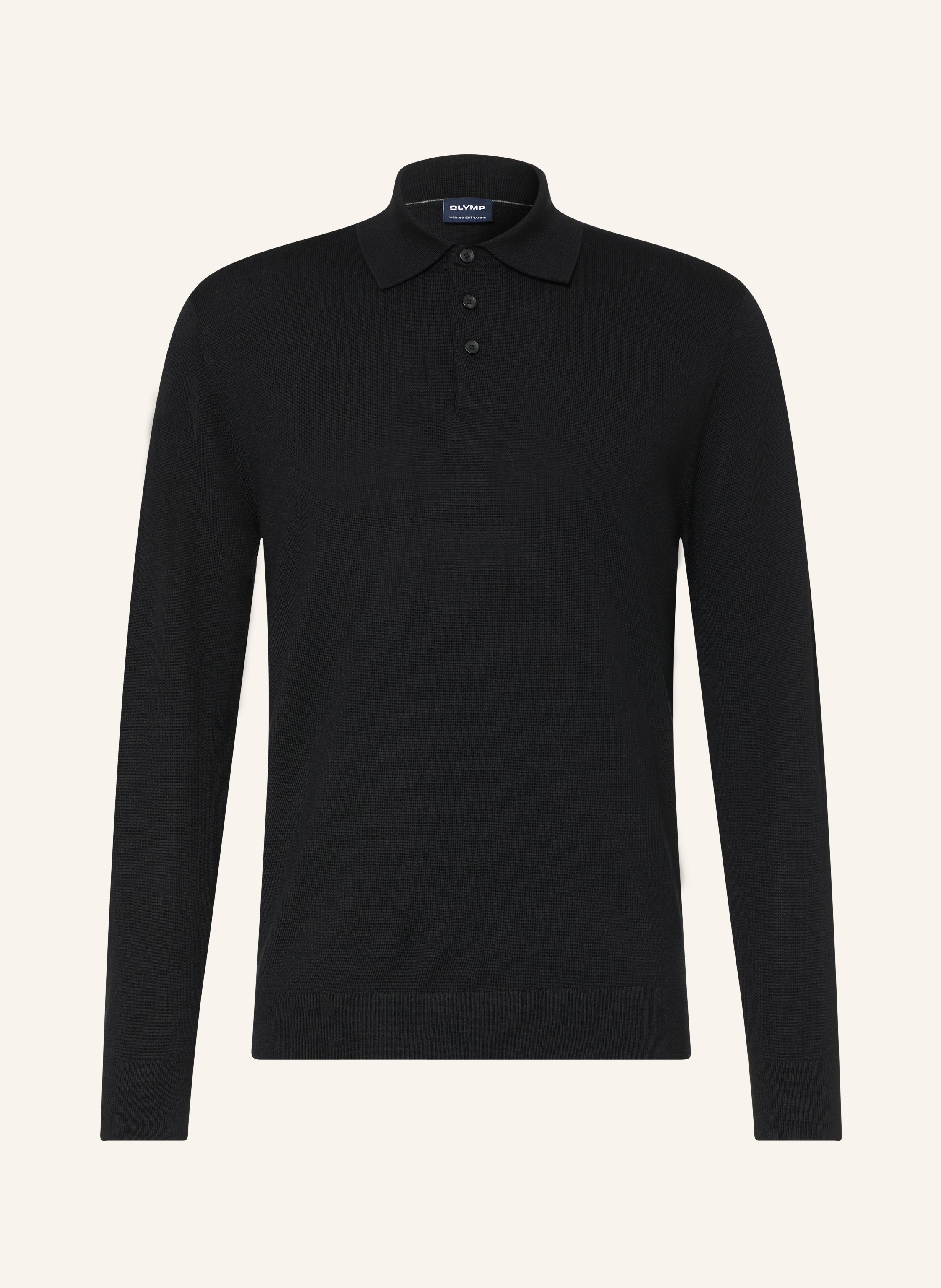OLYMP Strick-Poloshirt