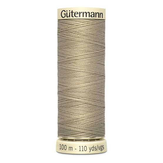 Gutermann Beige Sew All Thread 100m (131)