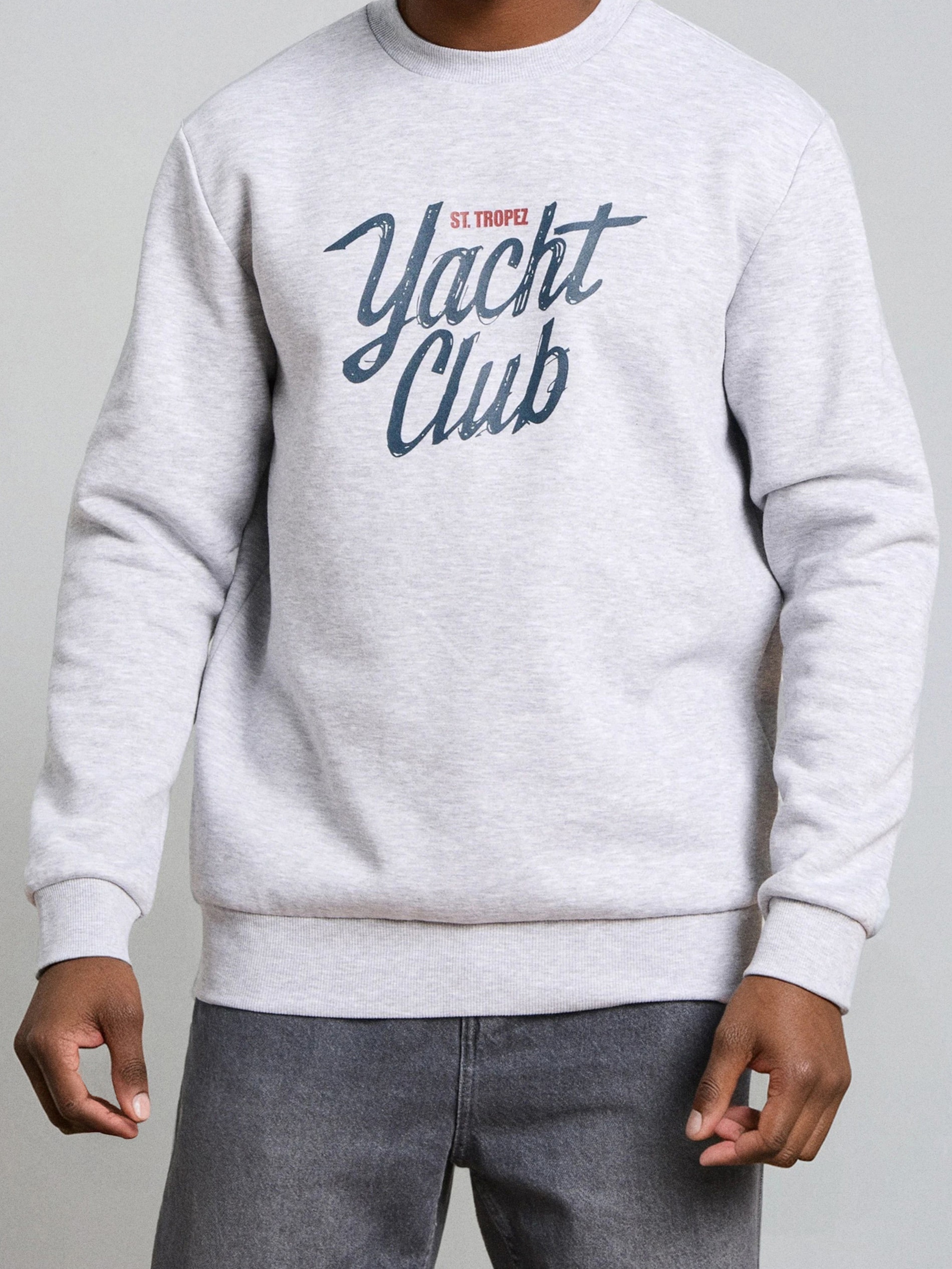 Bluza crewneck z napisem