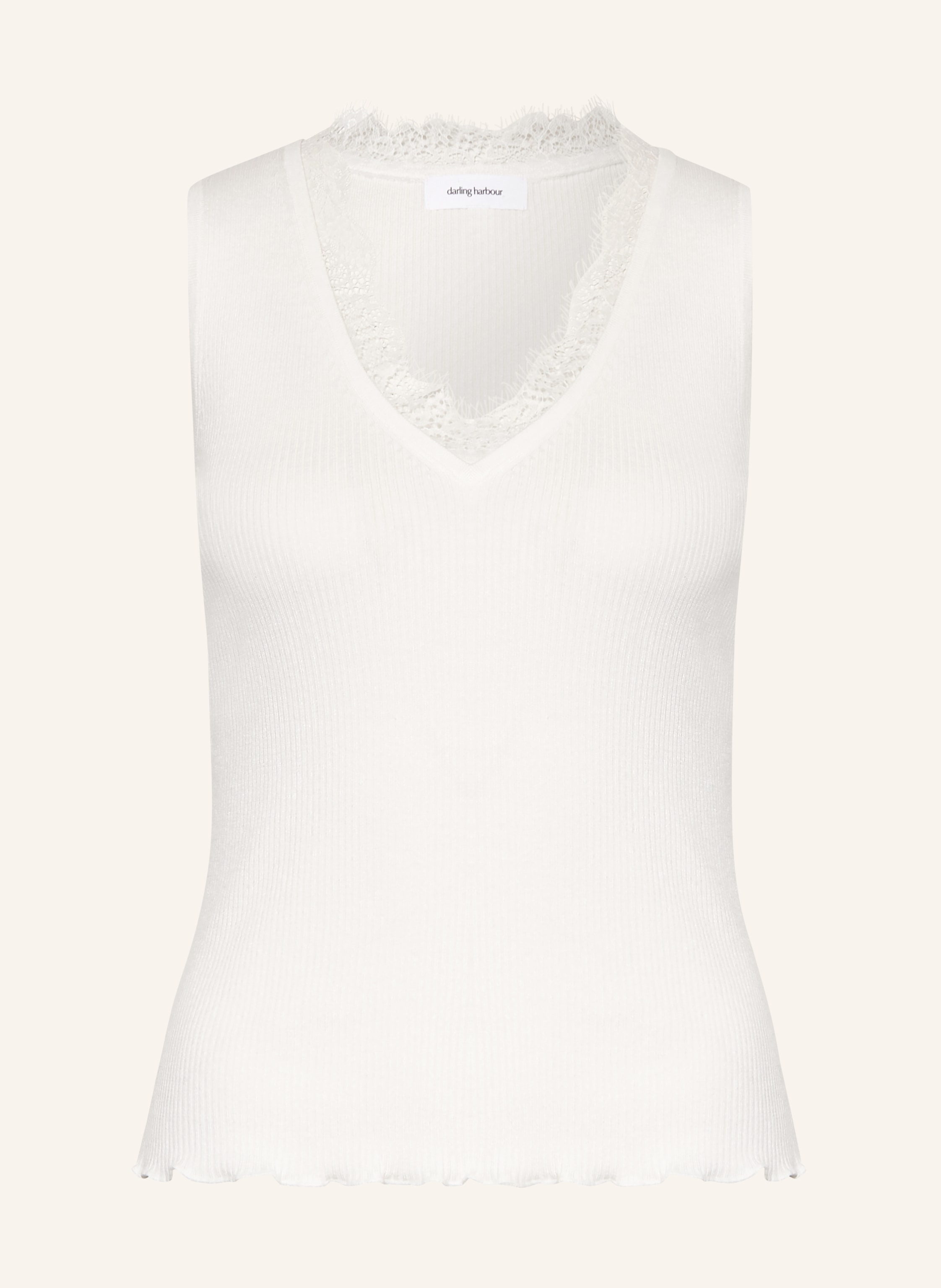 darling harbour Stricktop mit Spitze