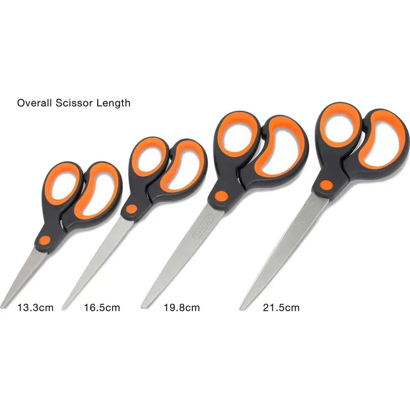Schere 4er-Set Soft Grip