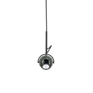 FurniLux Pendant lamp camera - zwart - 12x12x150 cm