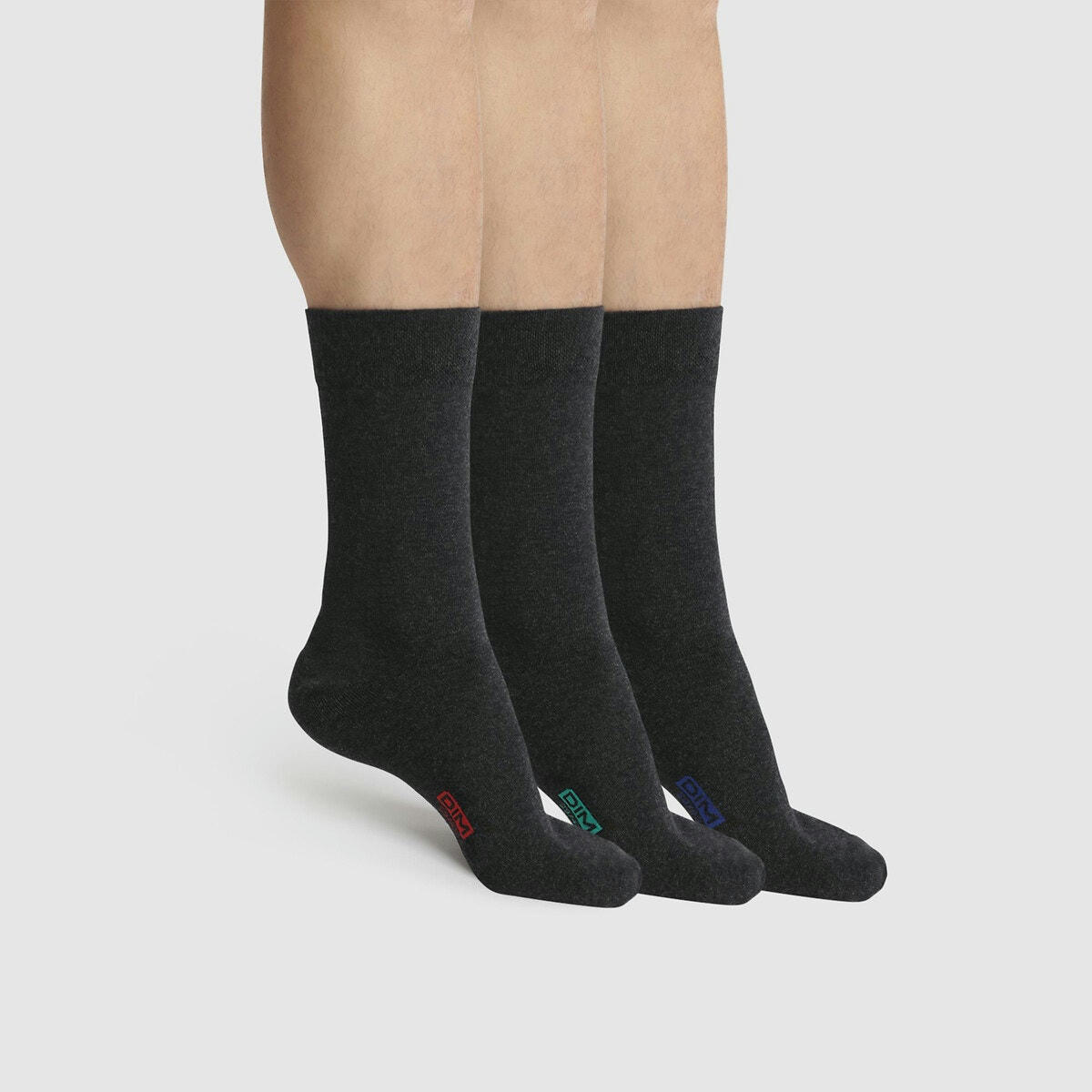 Lot de 3 paires de chaussettes classiques coton