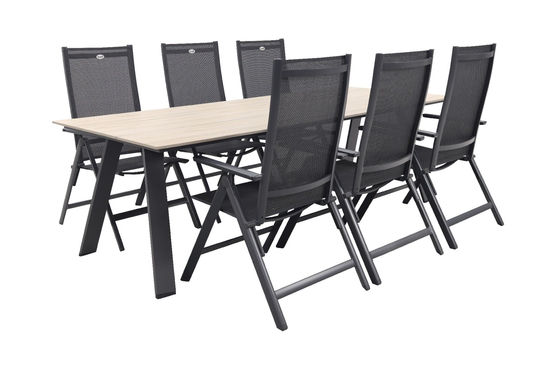 Hartman Napoli verstelbaar Nevada 240x100 cm. tuinset