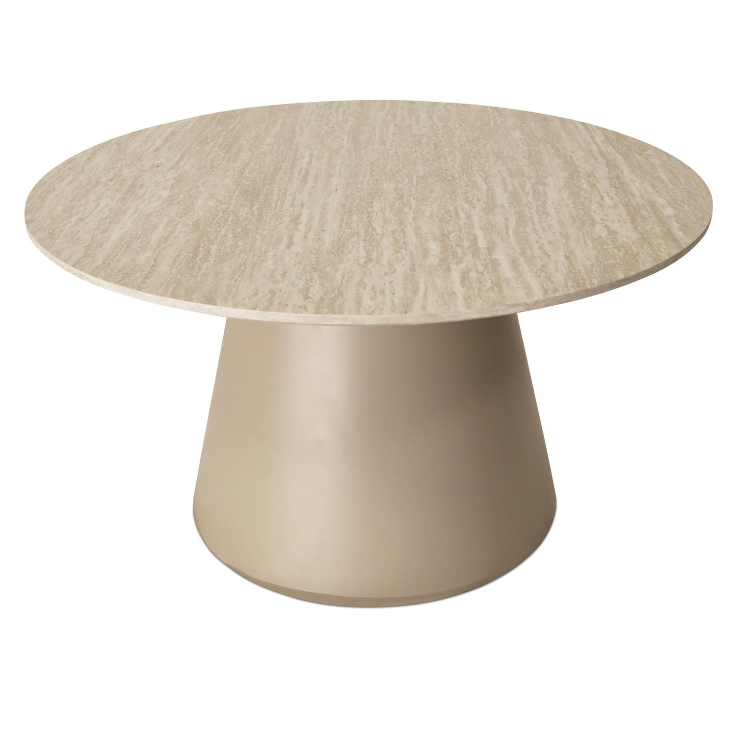 Furnhouse ronde salontafel Tango - Beige - Ø 80 cm