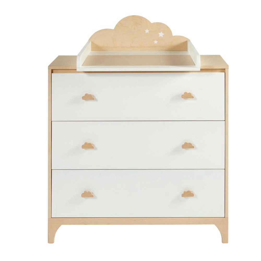 Moonlight - Plan à langer nuage bicolore