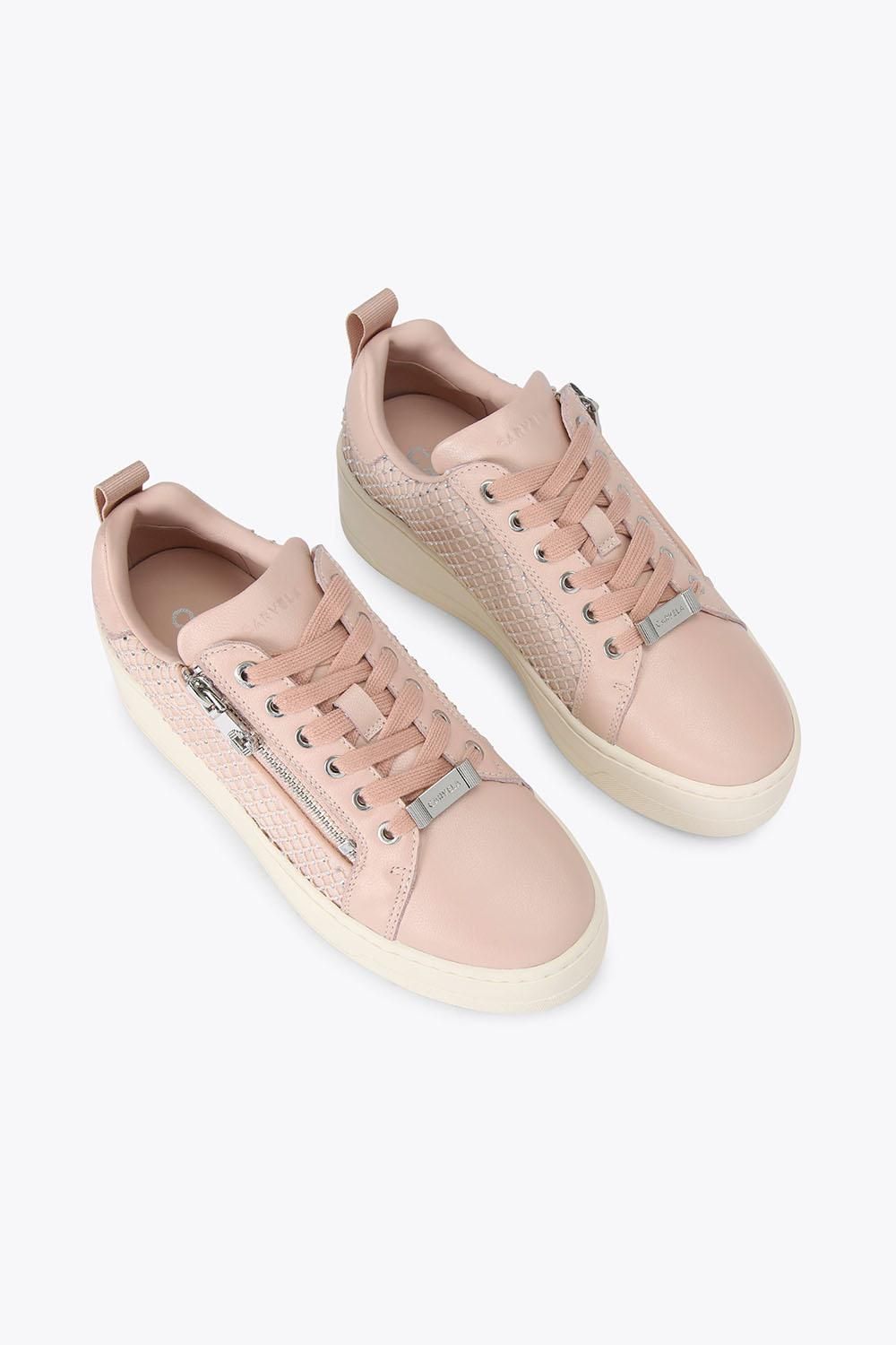 Carvela Connected Zip Hotsox' Leather Trainers