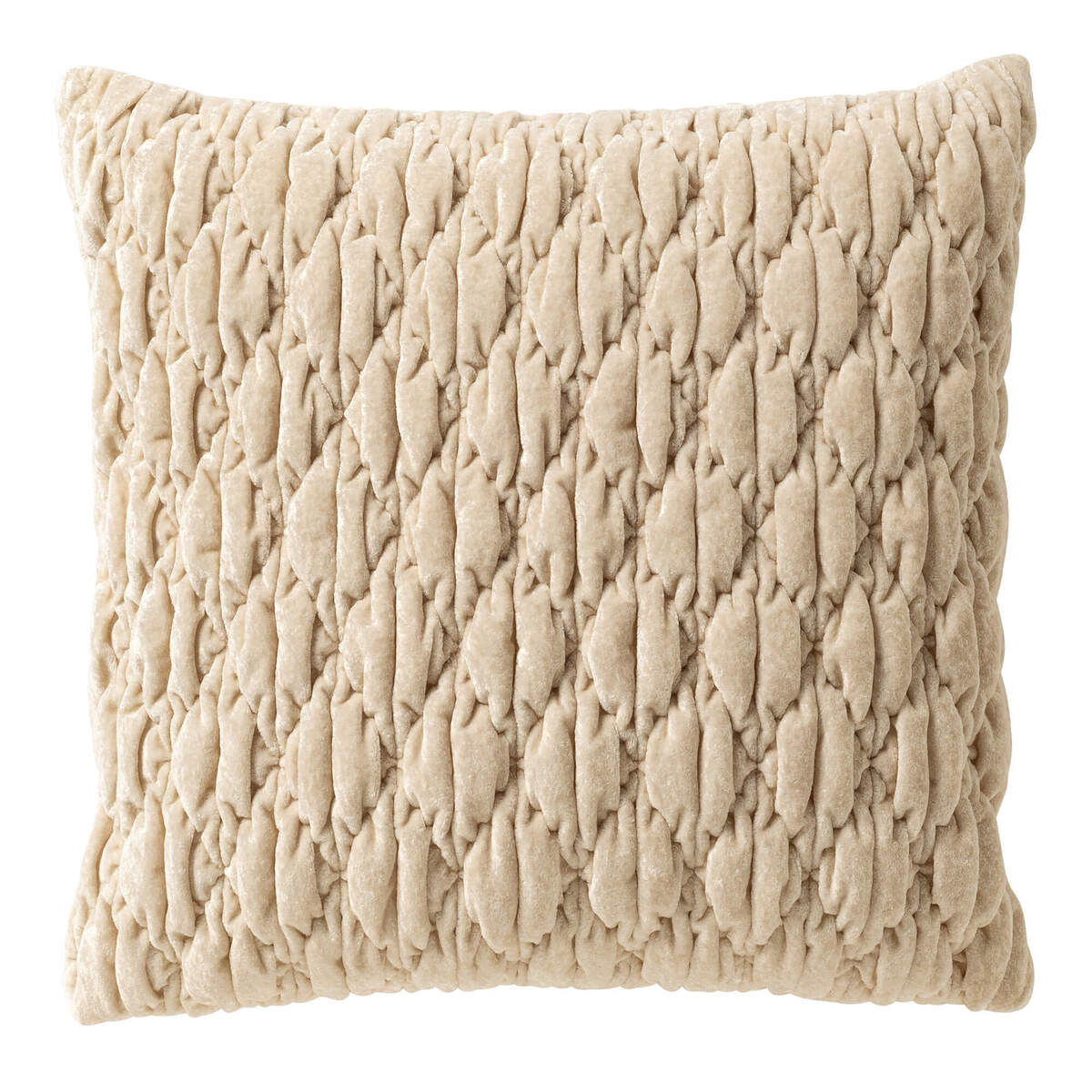 ZION - sierkussen 45x45 cm - organisch - Tofu - beige