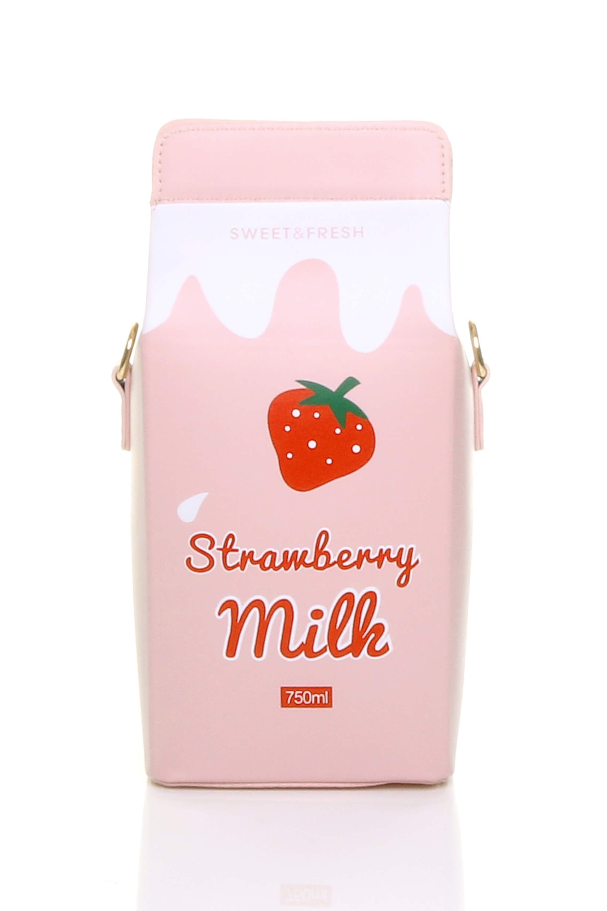 AJVANI Novelty Milk Carton Crossbody Bag