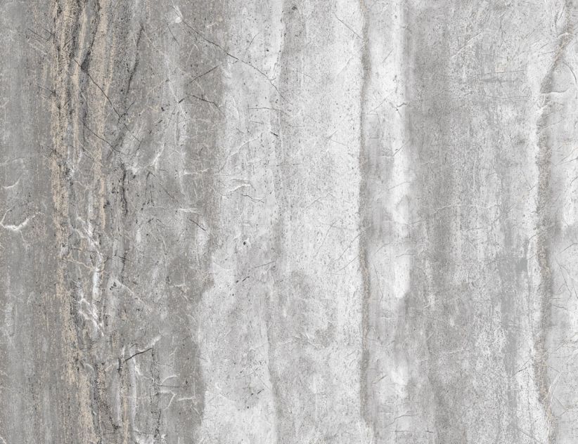 Papiertapete Grau, Silber