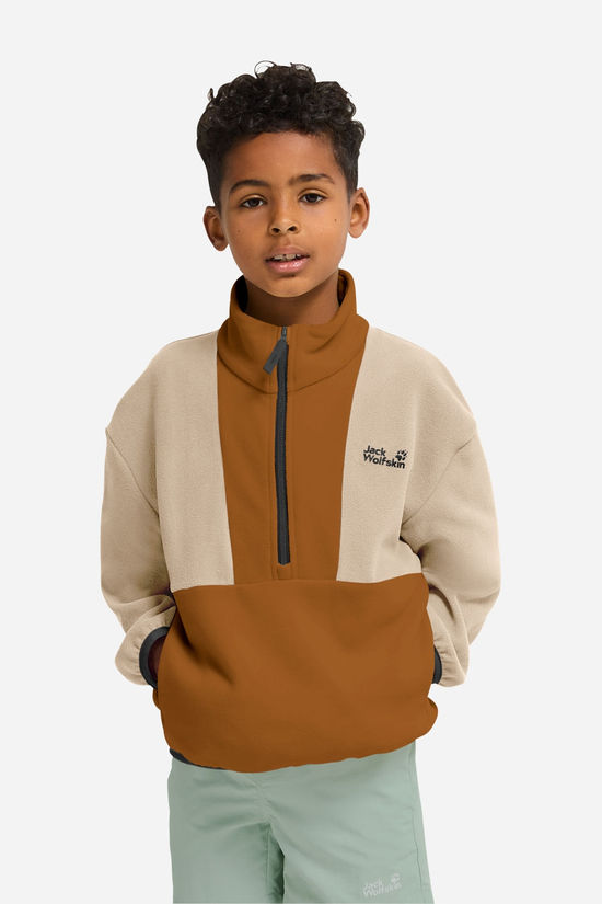 Jack Wolfskin Colorblock Taunus HZ Fleecetrui Junior