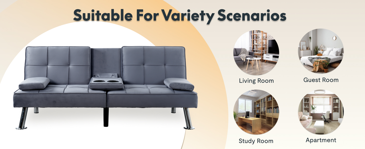 XCT3 futon sofa