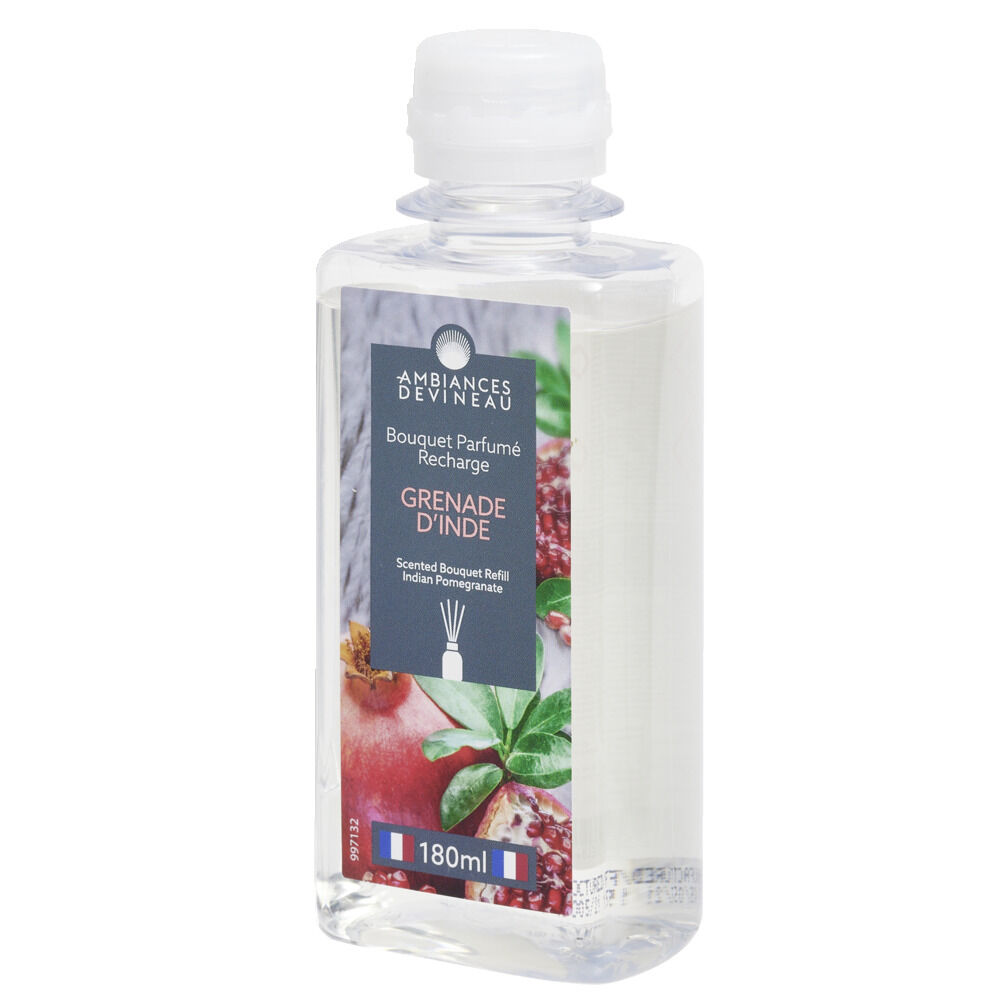 Recharge bouquet parfumé Ambiances Devineau grenade d'Inde 180ml