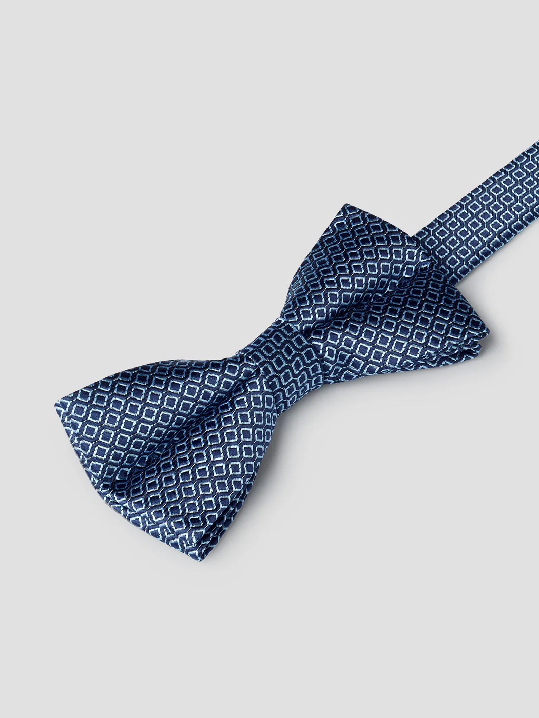 Nœud papillon en soie mélangée