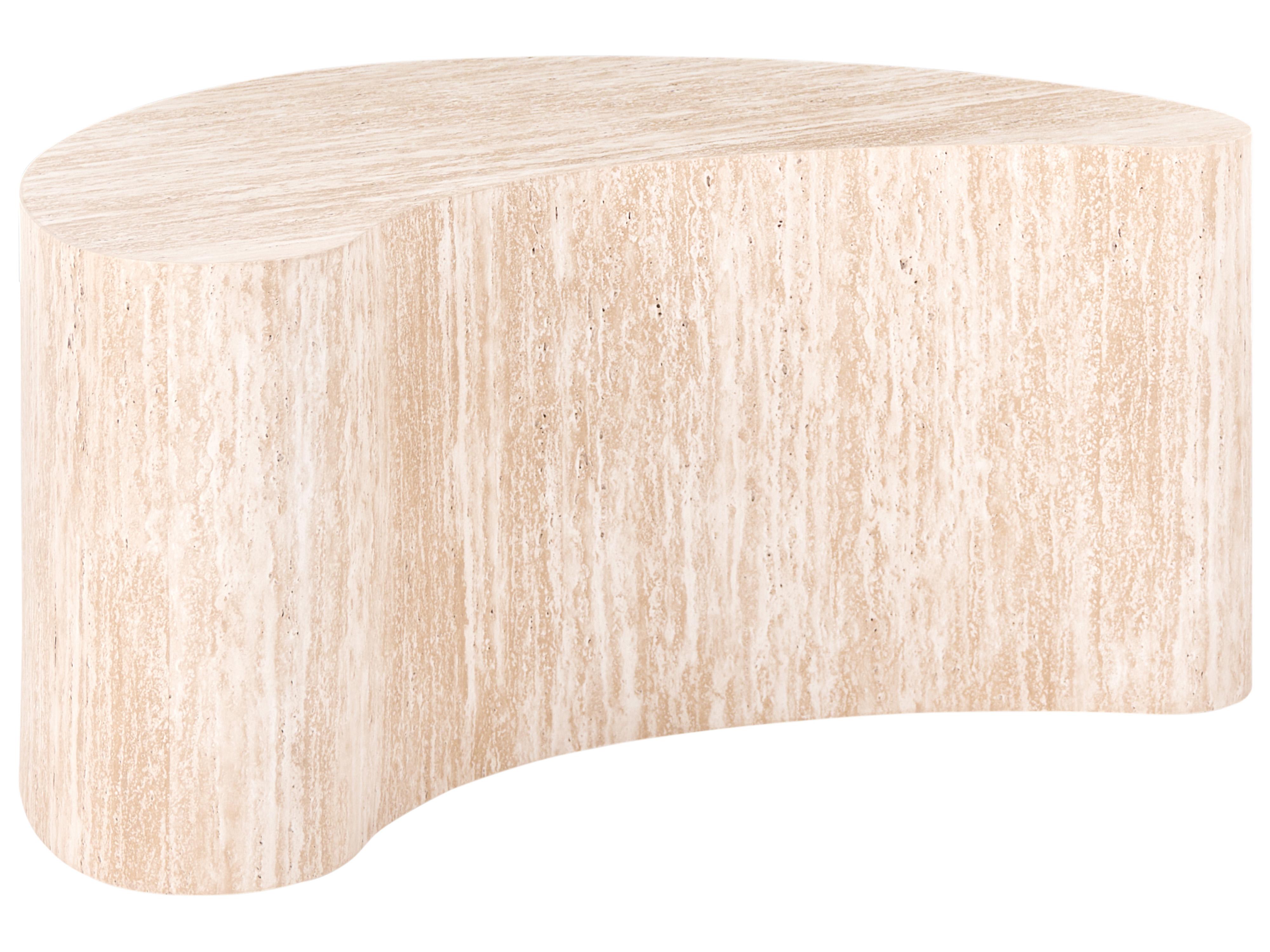 Coffee Table BILPA Travertine Effect