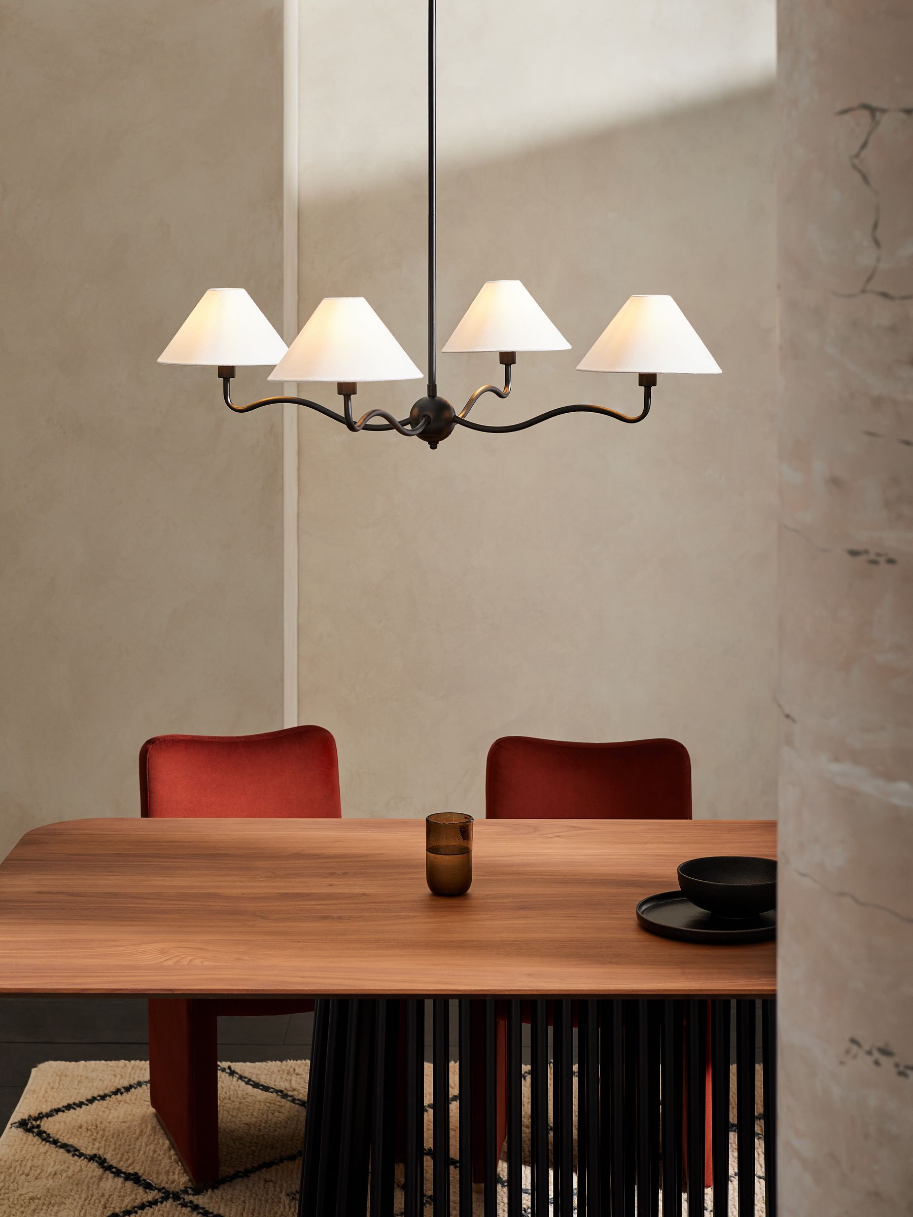 Black Madelyn Chandelier Light