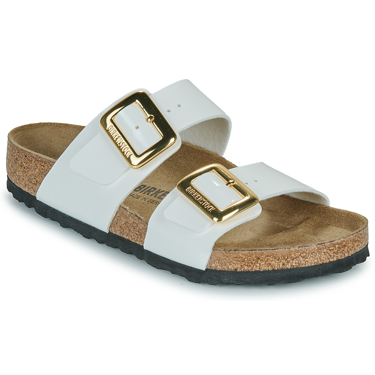 BIRKENSTOCK - Sydney Cushion Buckle - White / Triple / Patent / White / Regular