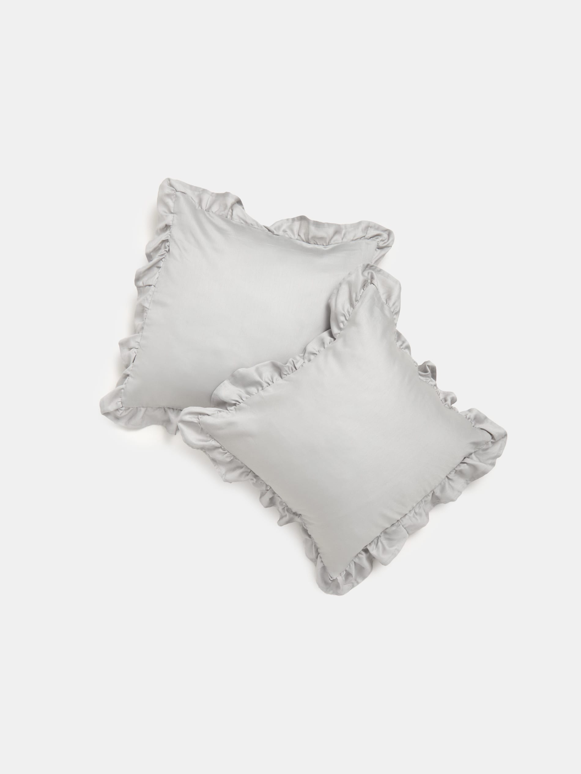 Poszewki na poduszki z falbanami 2 pack