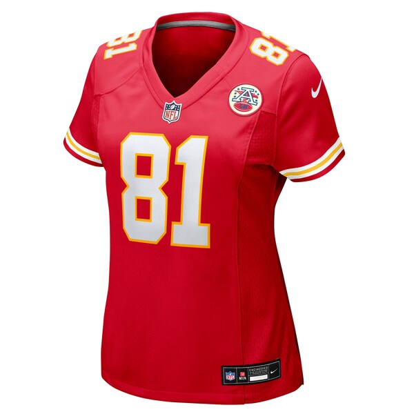 Nikko Remigio Kansas City Chiefs Nike Women's Team Game Jersey -  Red