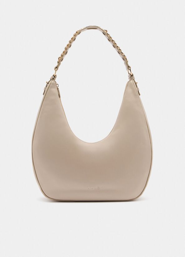 Borsa hobo grande con catena