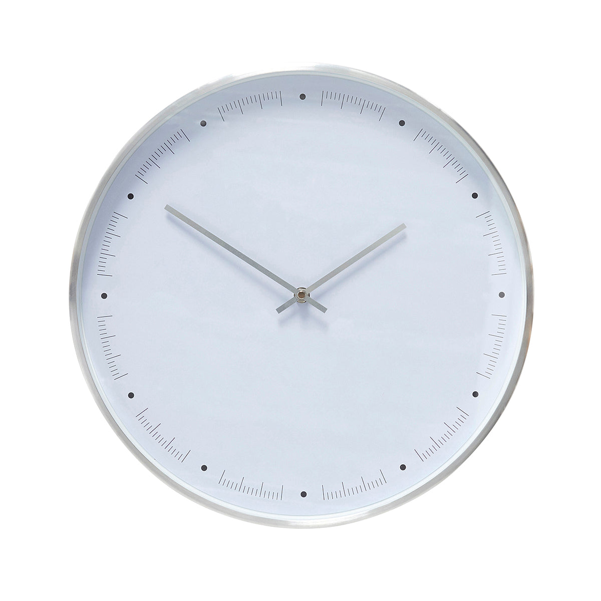 Hübsch klok Time - metaal - ø40x5cm