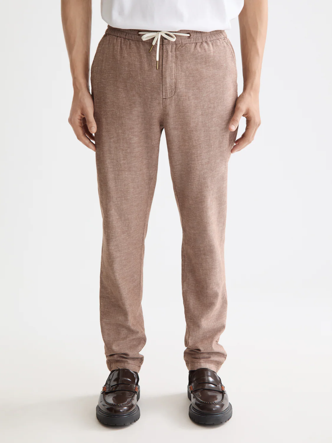 Seasonal Core - Warren Straight-Fit Cotton Linen Jogger