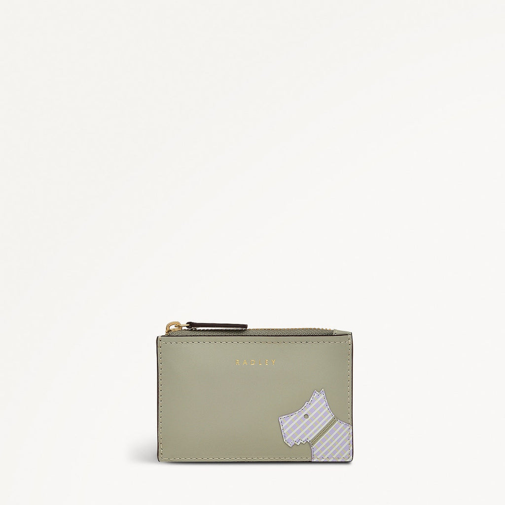 Face To Face - Check Small Ziptop Coin Purse - OSE10919