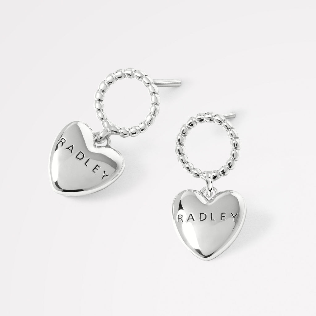 Lovett Way - Hanging Heart Earrings