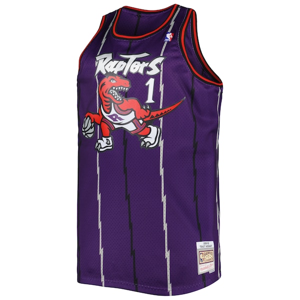 Tracy McGrady Toronto Raptors Big & Tall Hardwood Classics 1998/99 Swingman Jersey - Purple