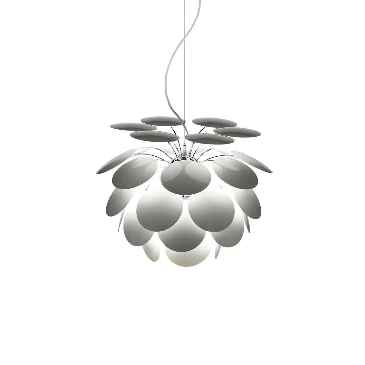 marset - Discocó Pendelleuchte, Ø 35 cm, weiß