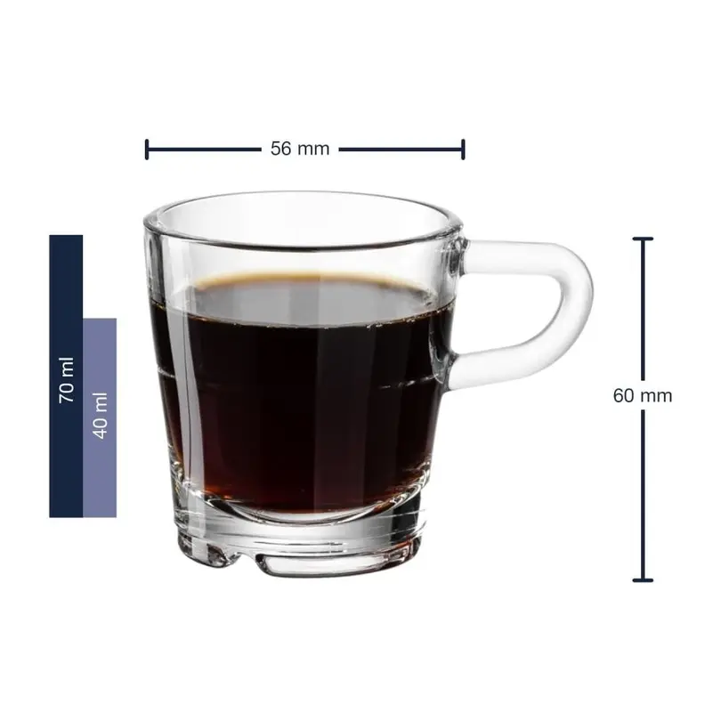 Espressotasse 6er-Set Senso