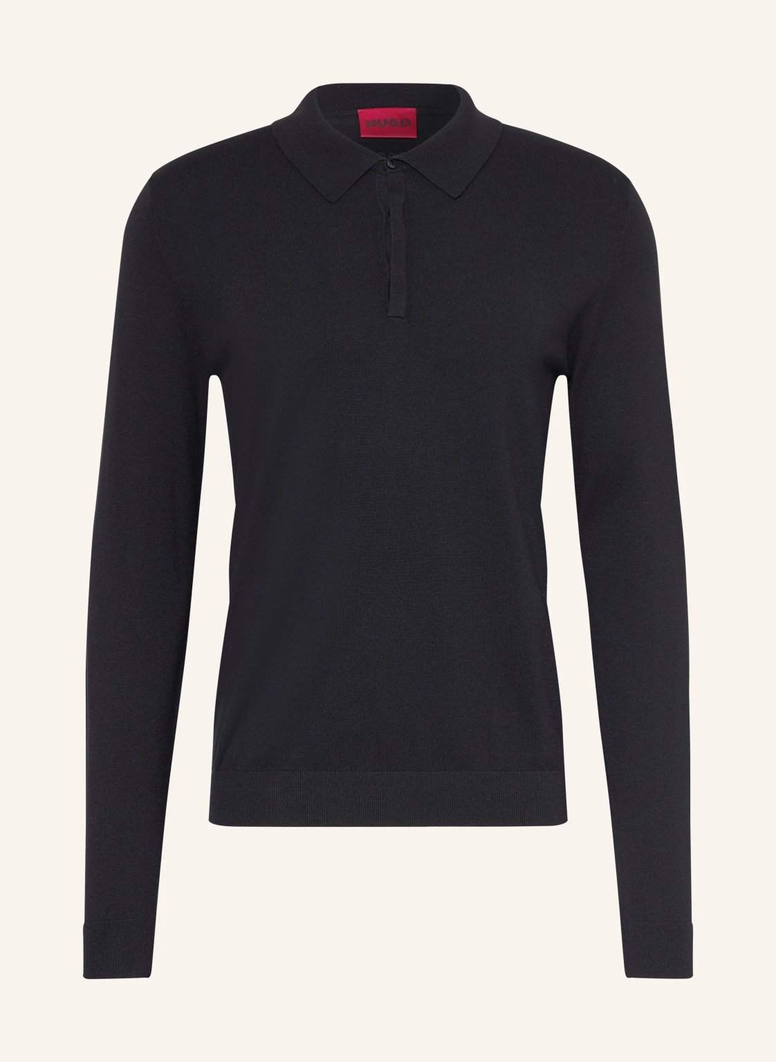 HUGO Strick-Poloshirt SAN PIPPO Slim Fit