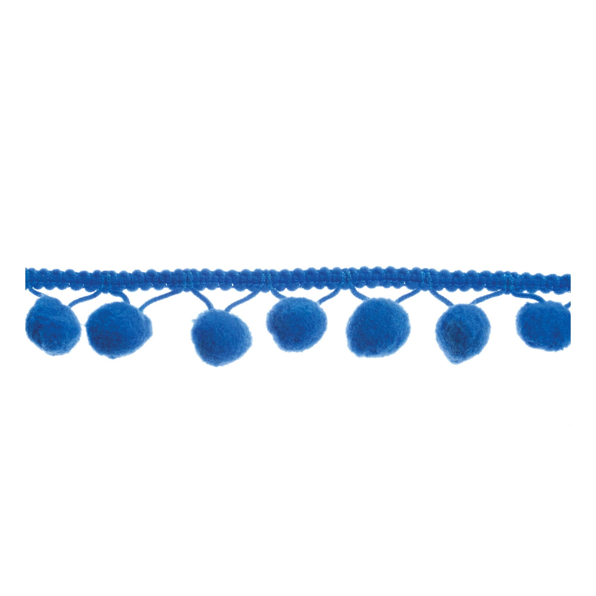Blue 20mm Pom Pom Trim by the Metre