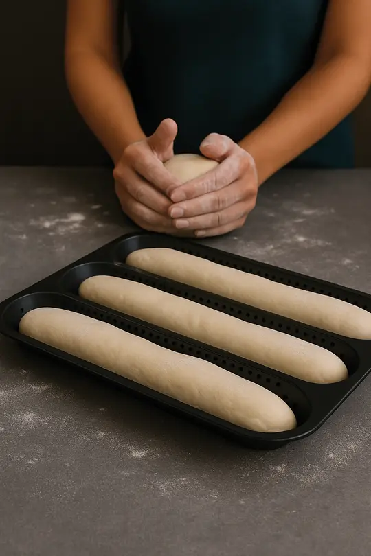 Baguette-Blech BBQ