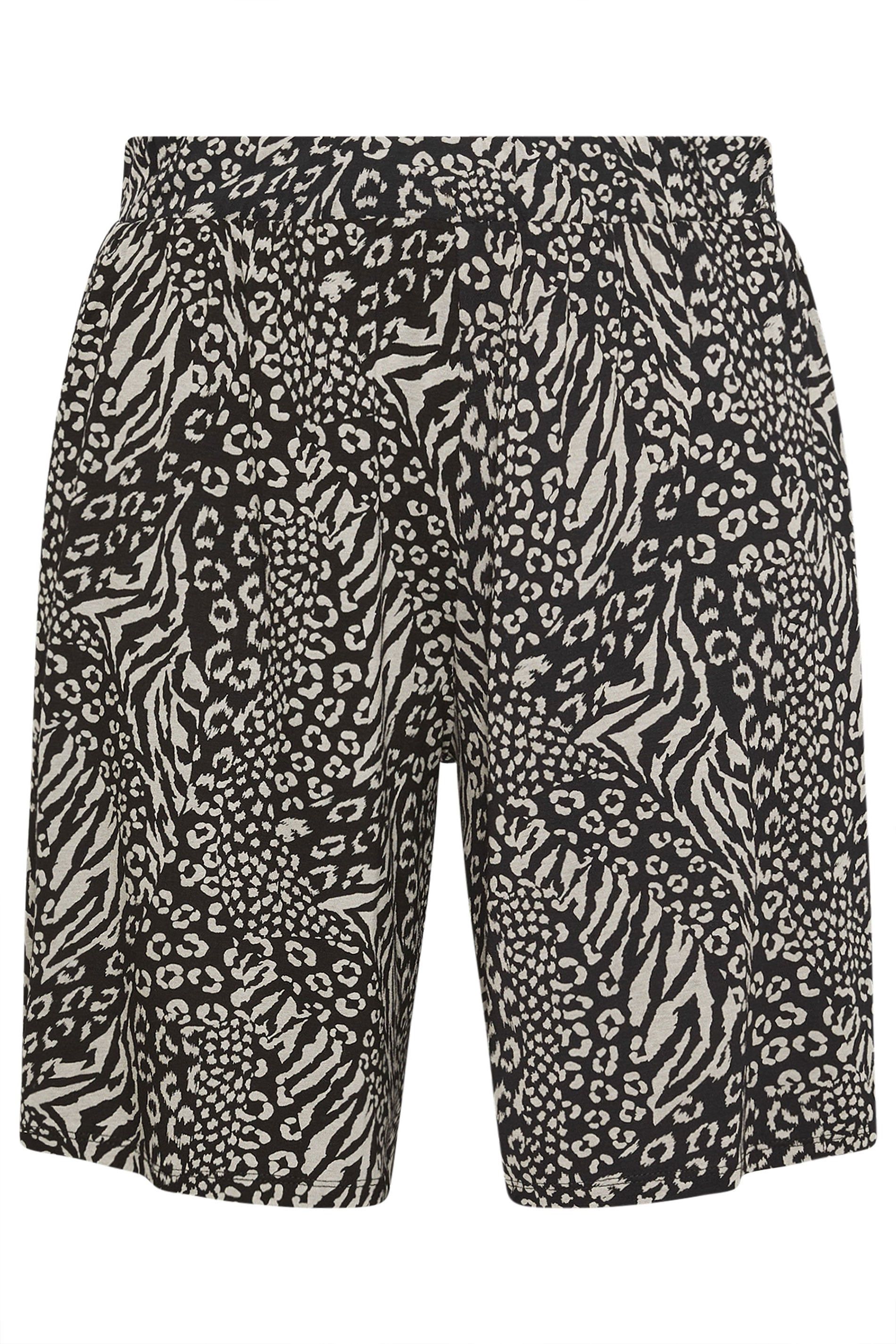 Yours Animal Jersey Shorts