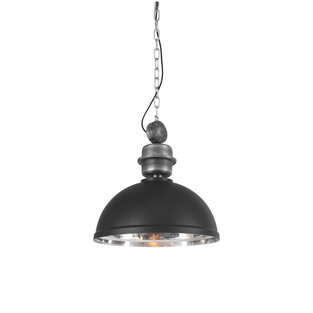 Mexlite hanglamp Gaeve - 1 lichts - 50x 150 cm - zwart
