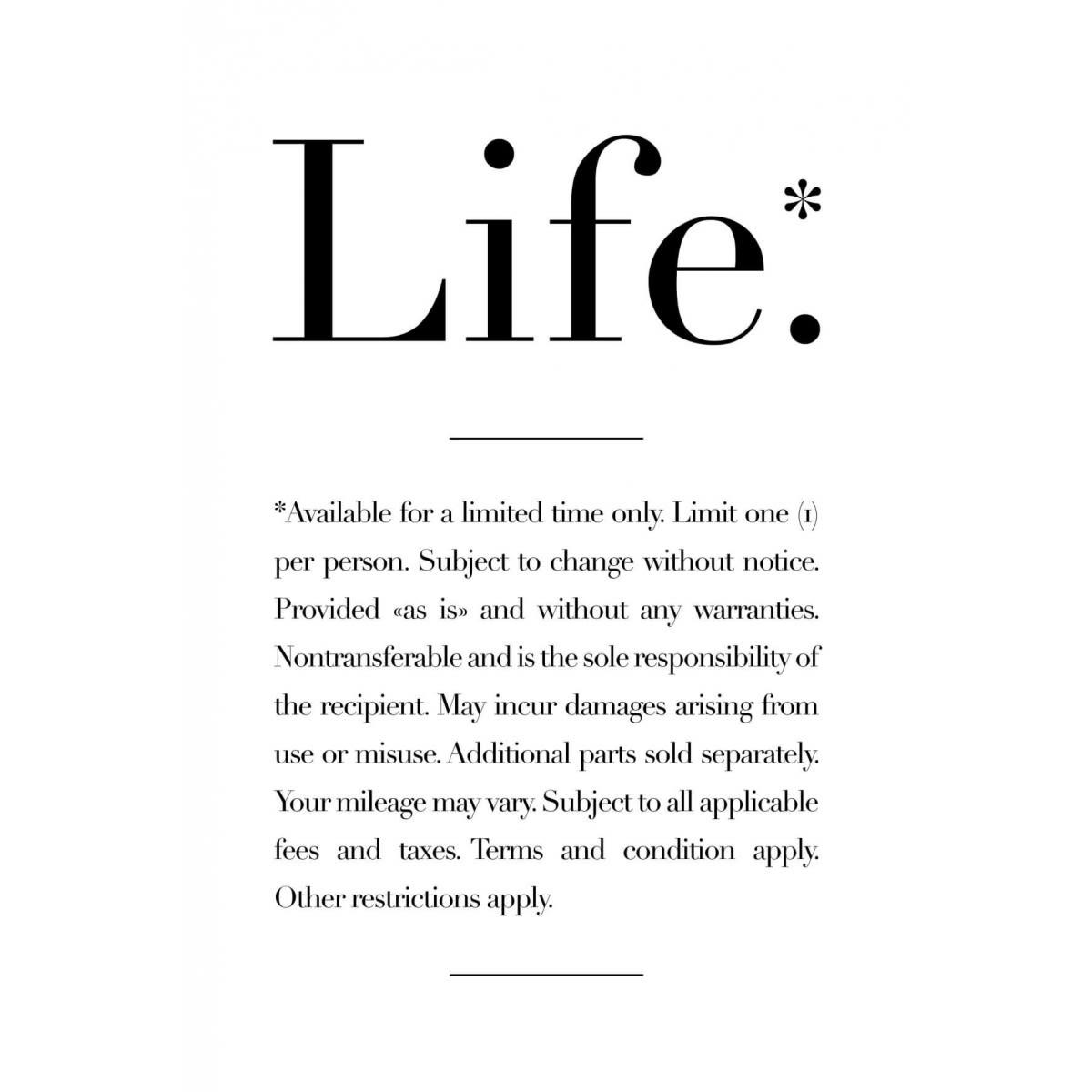 CONTEMPORAIN URBAIN - Tableau sur toile life 45x65 cm