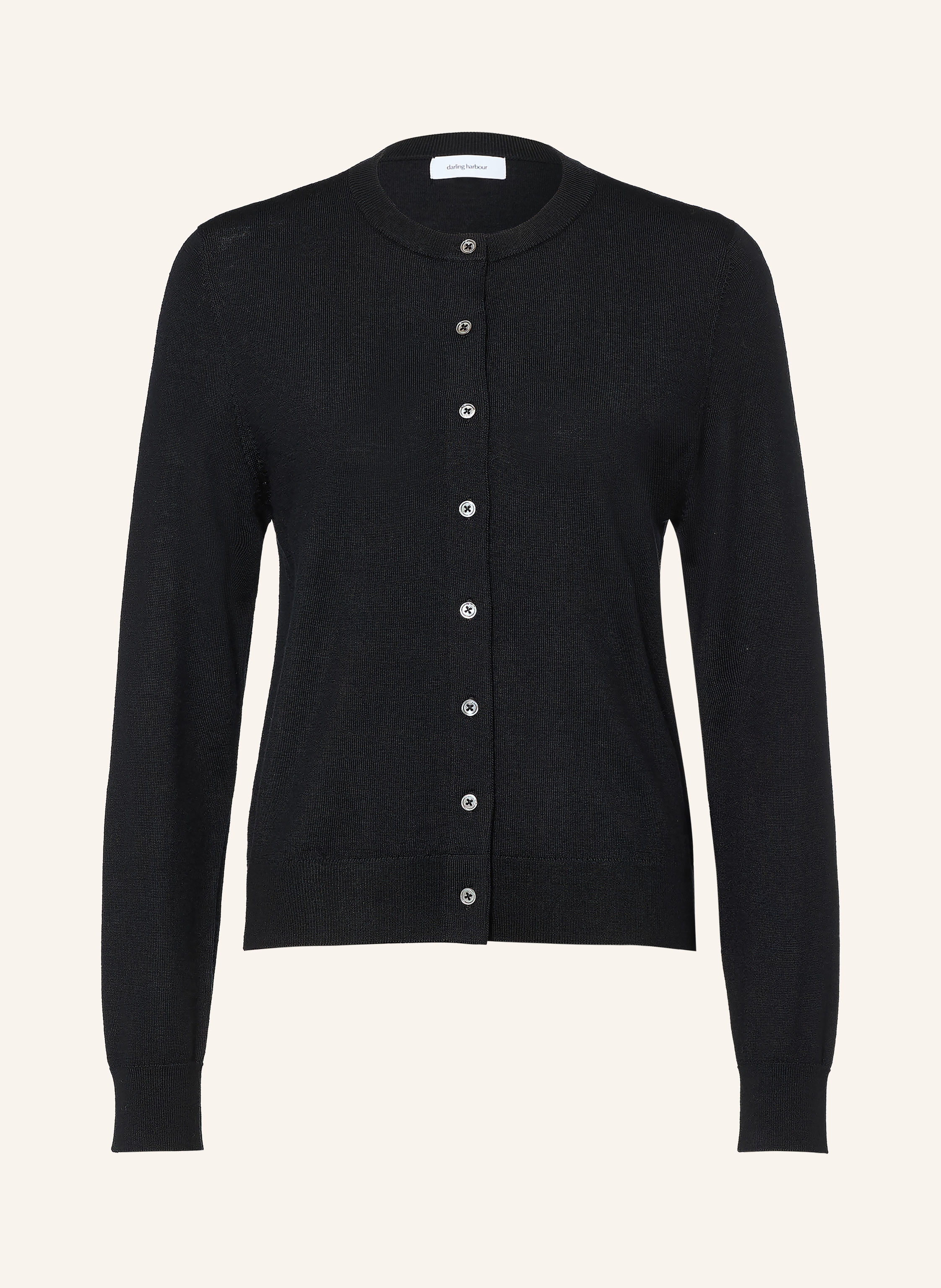 darling harbour Strickjacke aus Merinowolle