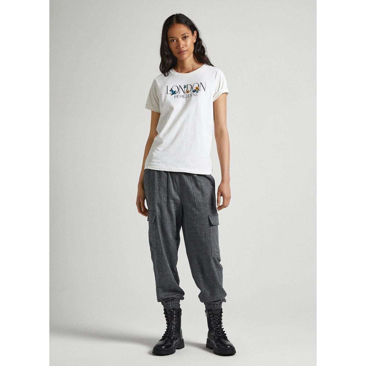 T-shirt manches courtes, motif devant