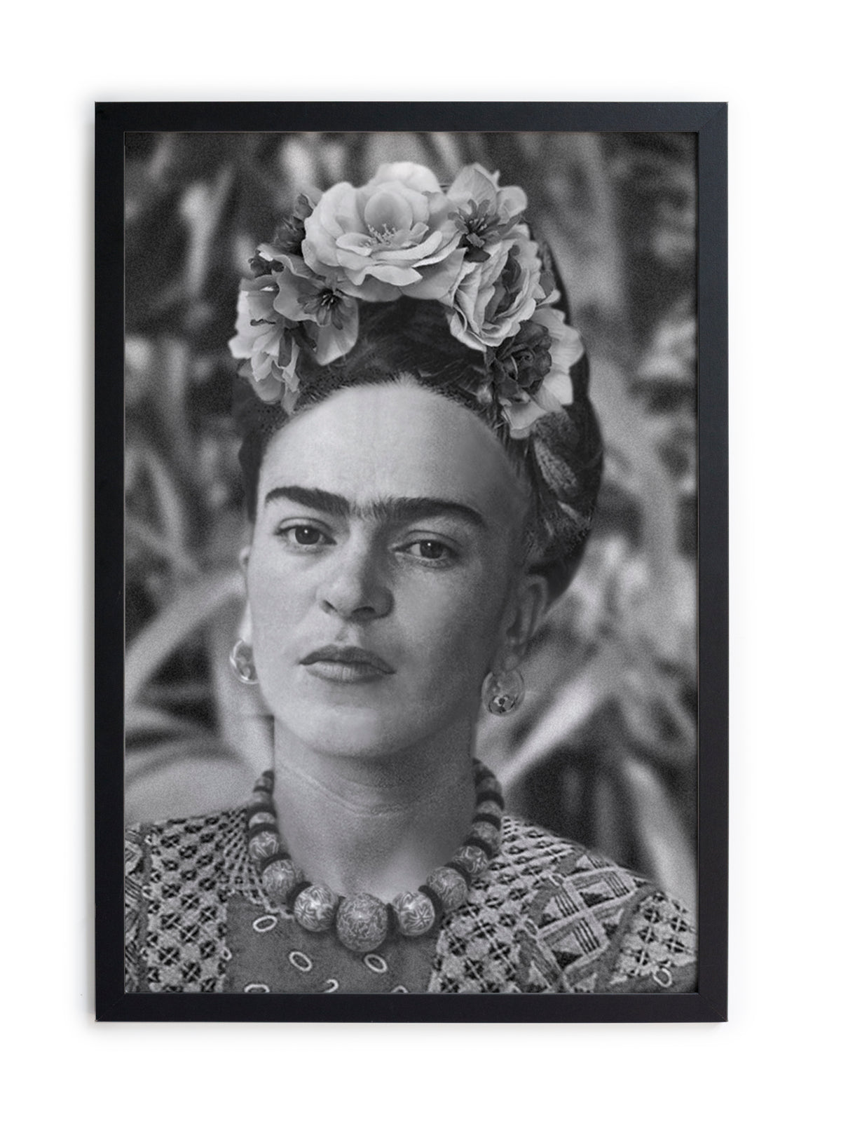 Zwarte lijst met kader 40x30 Frida portret 5