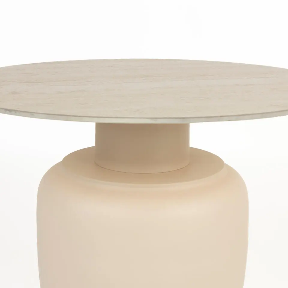 Puur - Jazmin bijzettafel 47 cm - beige