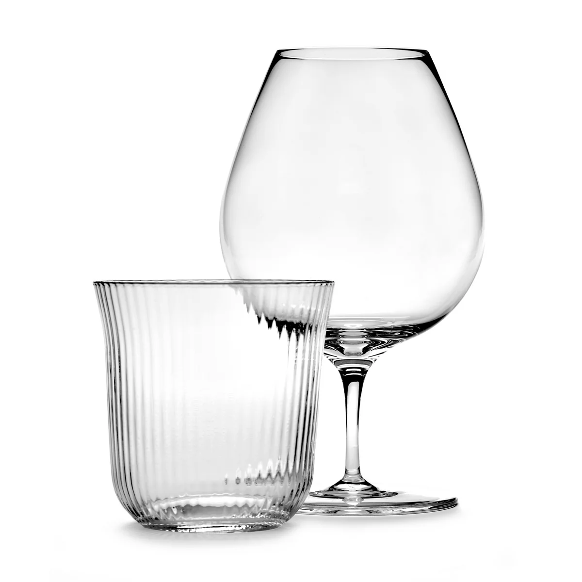 Serax - Inku Tumblerglas, 300 ml, klar (4er-Set)