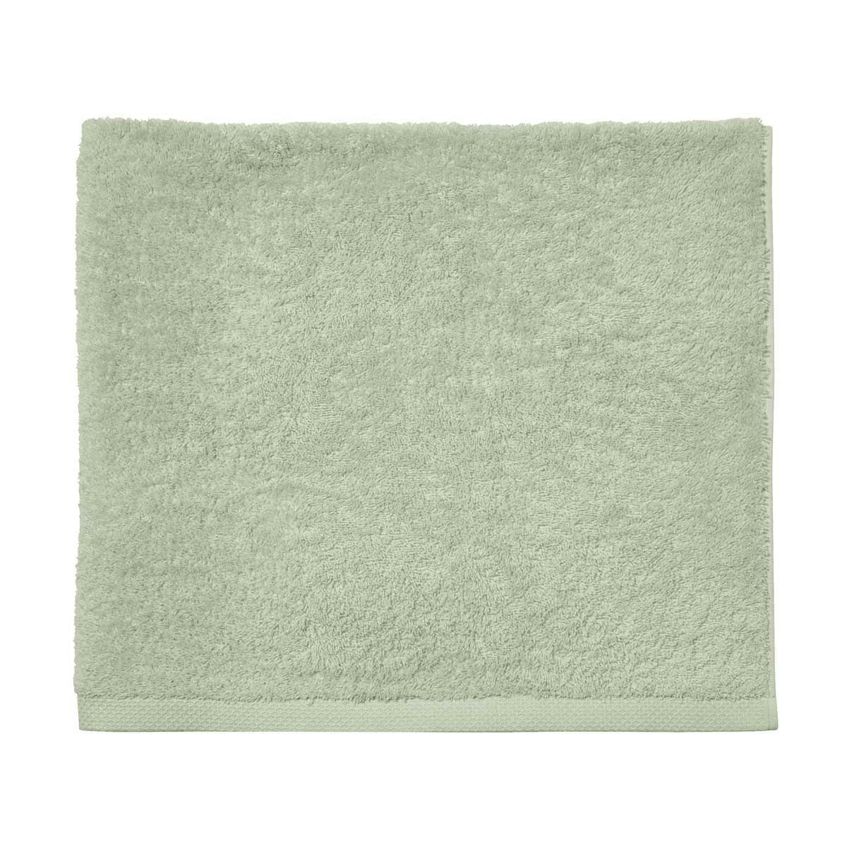 AQUA - Drap de douche en coton sauge 65x125