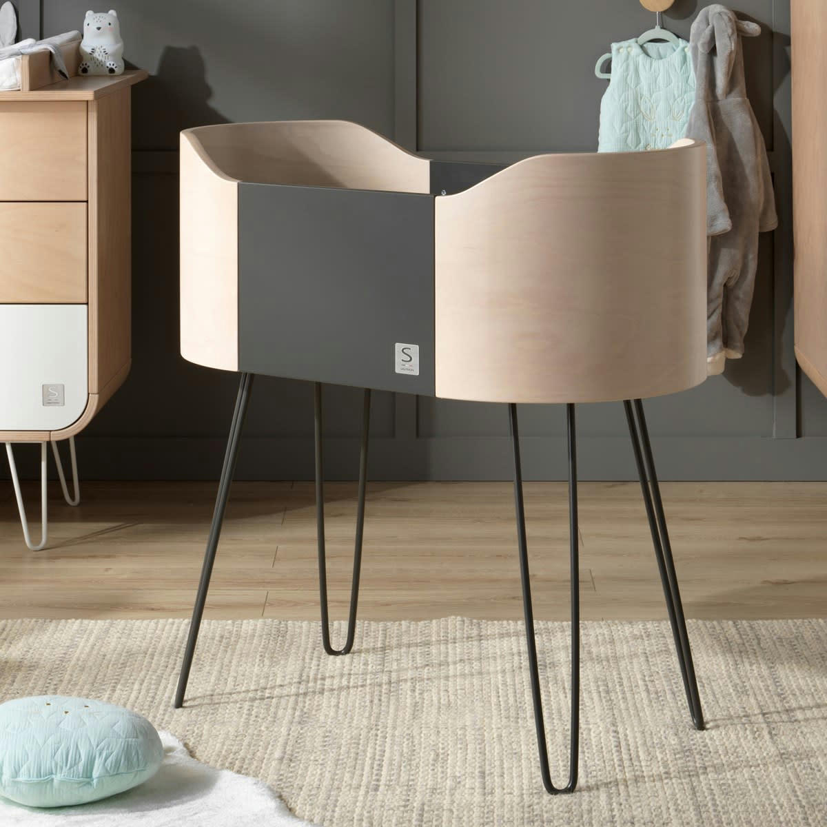 GALOPIN - Berceau pieds métal